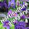 Horticulture Glossary